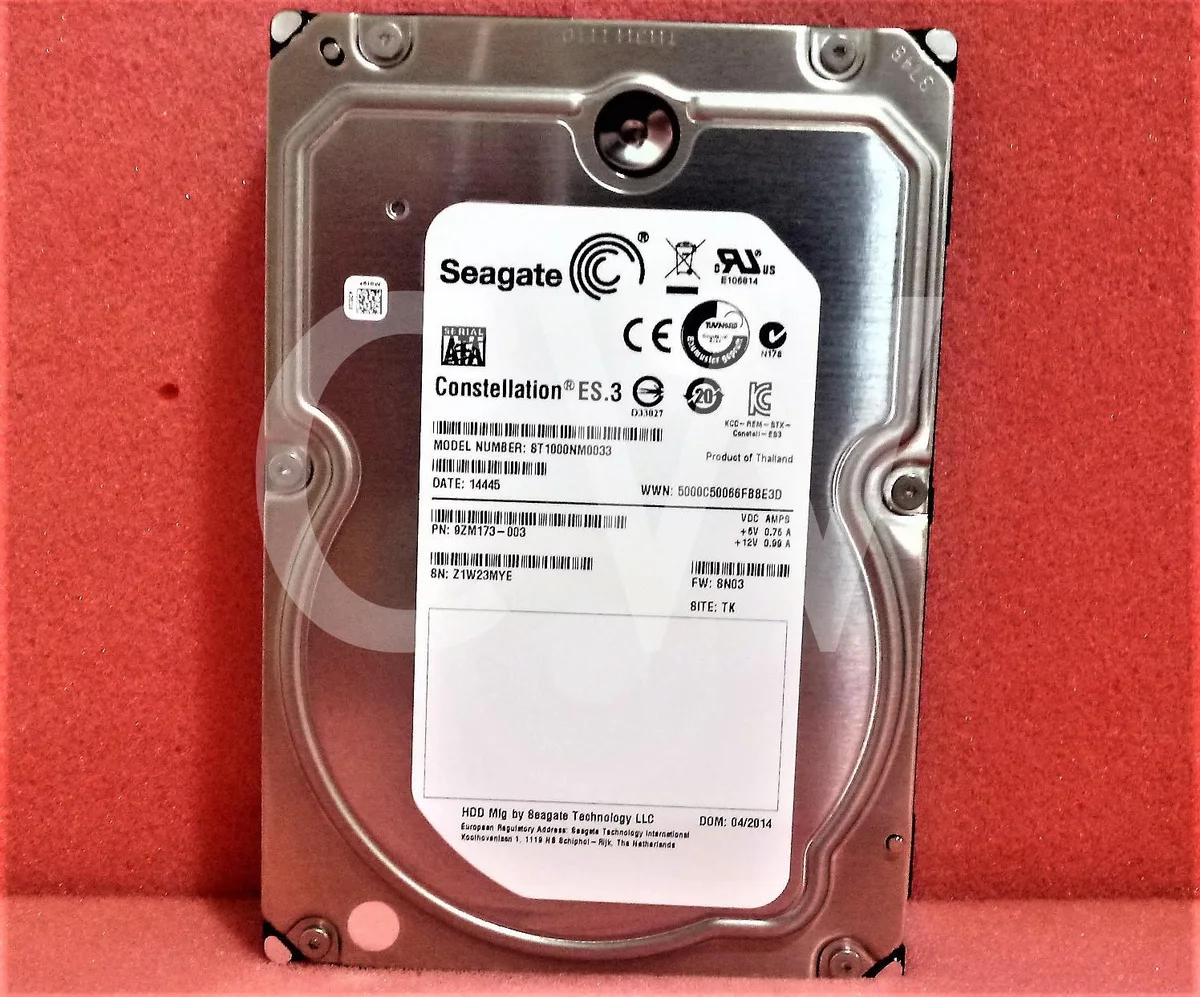 Seagate Seagate Constellation ES.3 ST1000NM0033 1TB 7200RPM 128MB 3.5" SATA internal hard drive — 商品写真