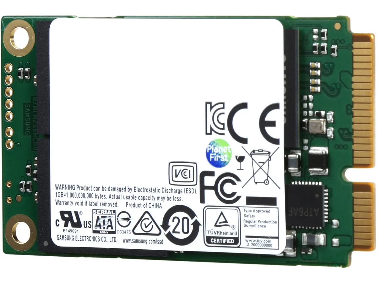SAMSUNG SAMSUNG 850 EVO mSATA 500GB Internal SSD MZ-M5E500BW — product photo