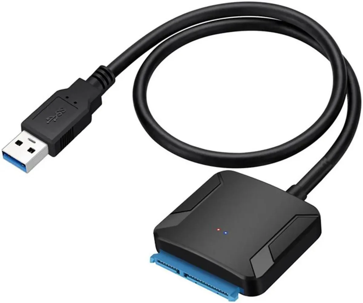 Vszerda Vszerda USB 3.0 to SATA Adapter Cable 22 Pin 2.5 3.5 Hard Drive Adapter — product photo