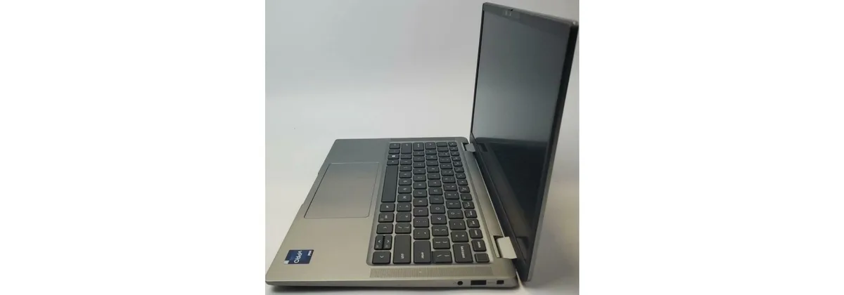 Silver Dell Latitude 7340 13 inch laptop closed lid