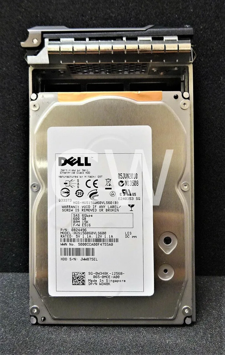DELL DELL HUS156060VLS600 600GB 15000RPM 16MB 3.5" SAS internal hard drive — 제품 사진