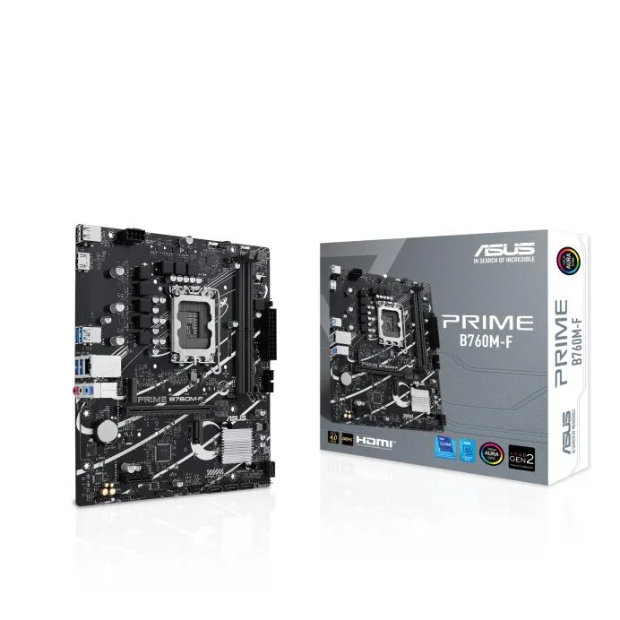 Green micro-ATX motherboard with silver heatsinks and black slots