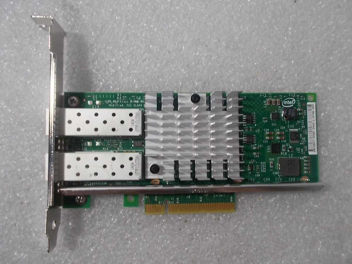 DELL DELL VFVGR X520-DA2 Dual Port 10Gbps PCI-E 2.0 x8 Network Adapter — 商品写真