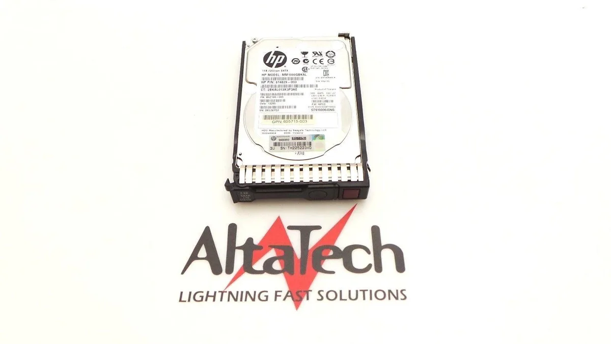 HP HP 655710-B21 1TB 7200 RPM SATA 2.5" internal hard drive — foto produk