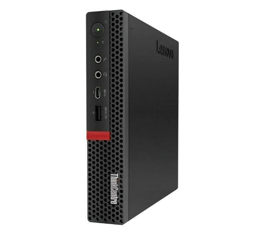 Tiny black desktop PC ultra-small form factor