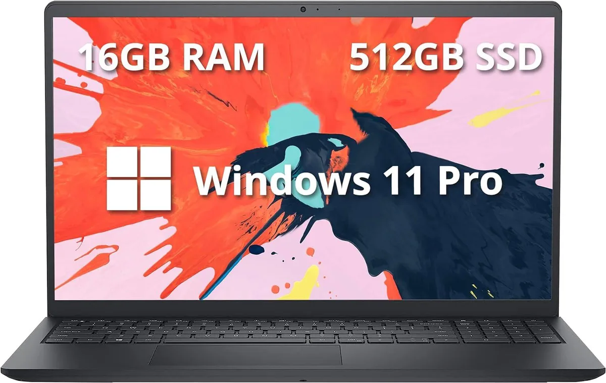 DELL DELL Inspiron 15 3520 business laptop 15.6 FHD touchscreen i5-1155G7 16GB DDR4 512GB — product photo