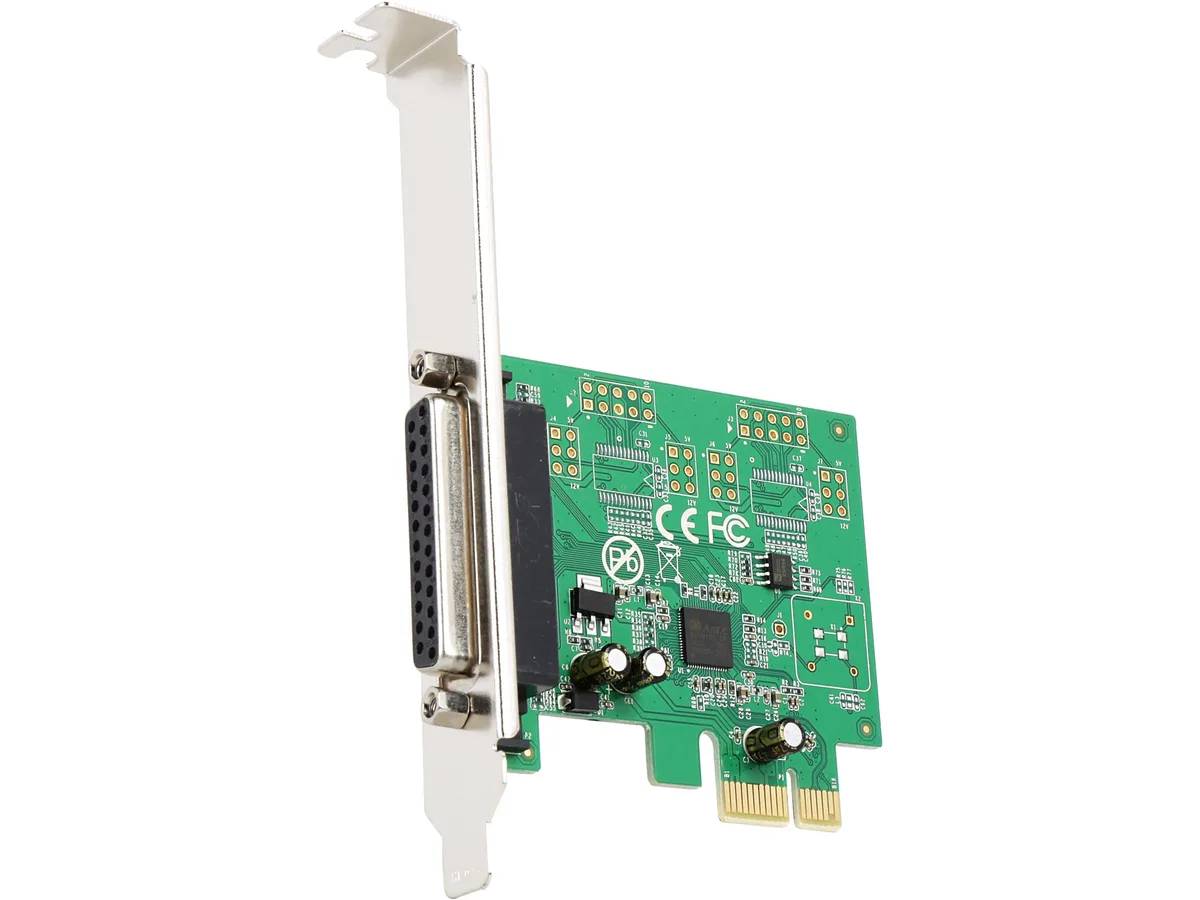 Syba Syba SI-PEX10011 1 Port DB25 Parallel PCIe 2.0 x1 expansion card — tuotekuva