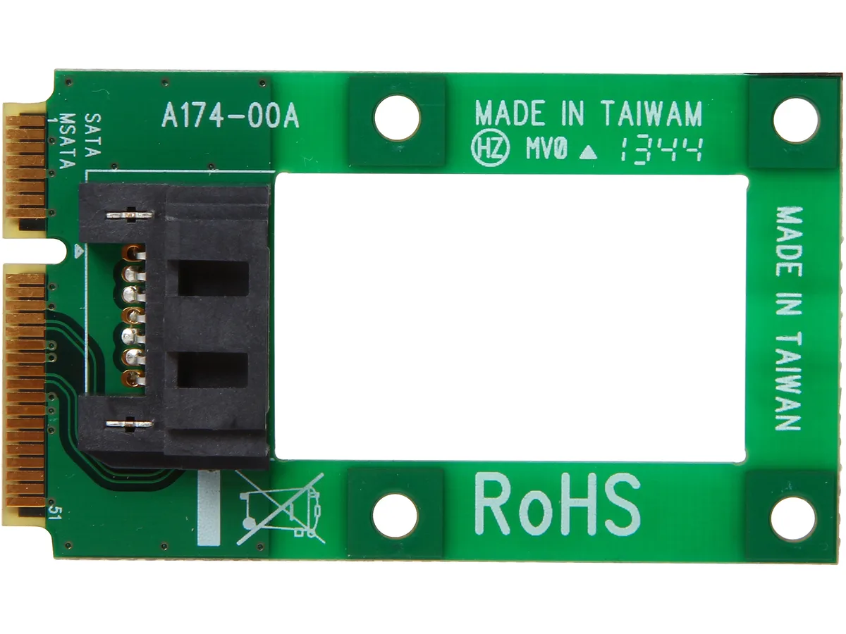 STARTECH STARTECH MSAT2SAT3 mSATA to SATA hard drive adapter — foto produk