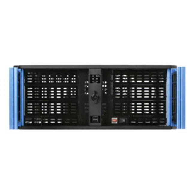 iStarUSA Inc. iStarUSA Inc. D-400-6-Blue 4U Rackmount Server Chassis Blue Bezel — صورة المنتج