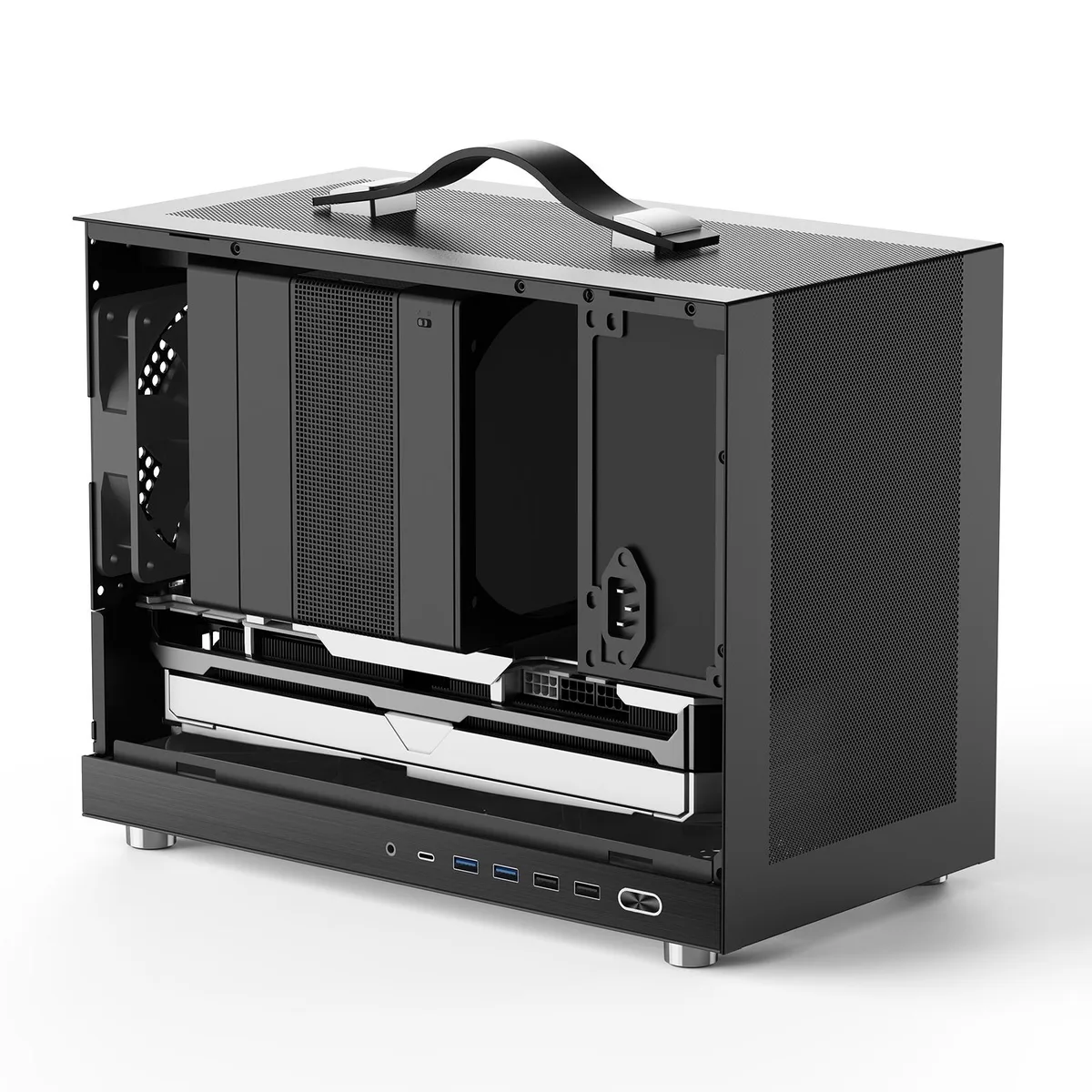 Shiny Snake Shiny Snake G300 MESH SFF PC Case 16.8L Black — product photo