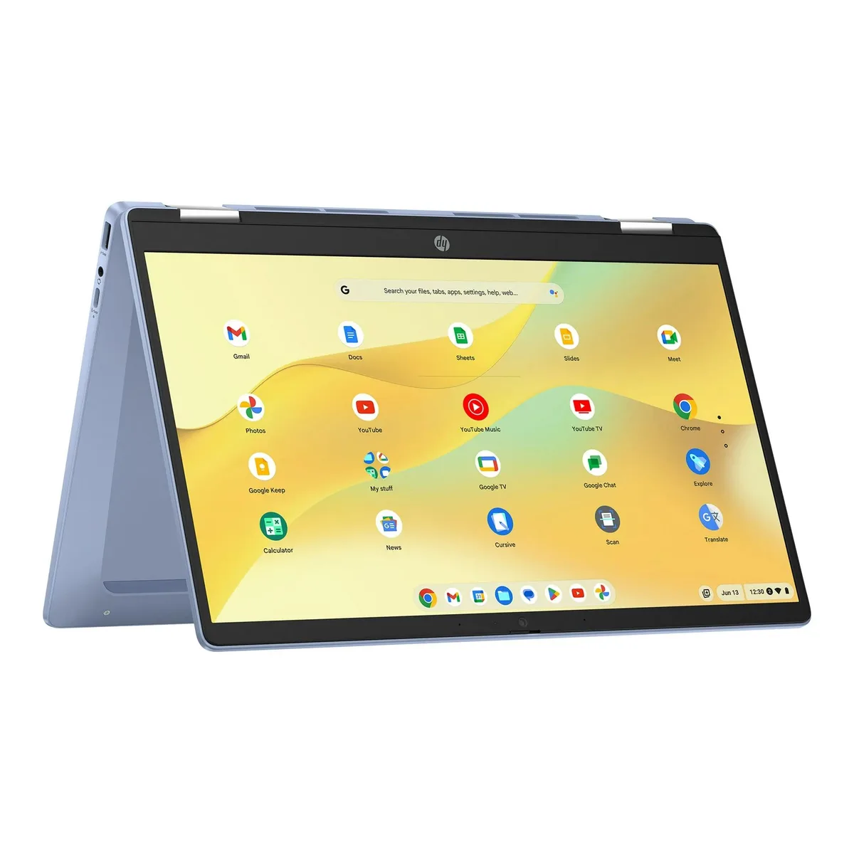 HP HP Chromebook x360 14" 2-in-1 Laptop N100 4GB 64GB Sky Blue — tuotekuva