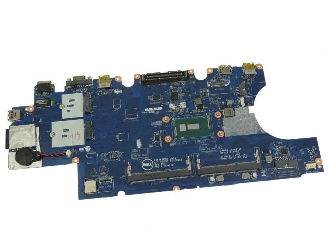 Green Dell Latitude E5550 motherboard with on-board i5-5200U 2.2GHz CPU