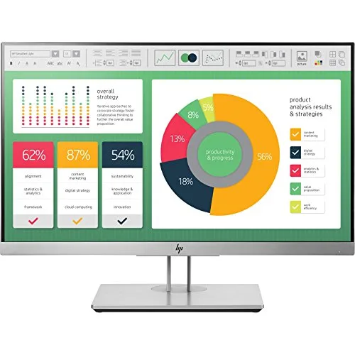 HP HP EliteDisplay E223 Head Only 21.5" Full HD IPS Monitor — product photo