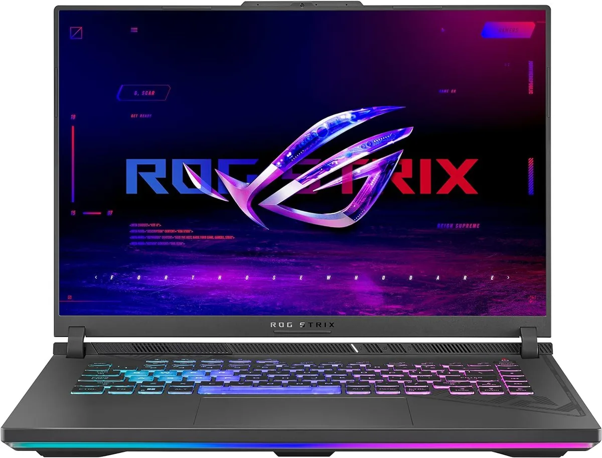 ASUS ASUS ROG Strix G16 (2024) 16 16:10 FHD 165Hz RTX 4060 Core i7-13650HX gaming laptop — photo du produit