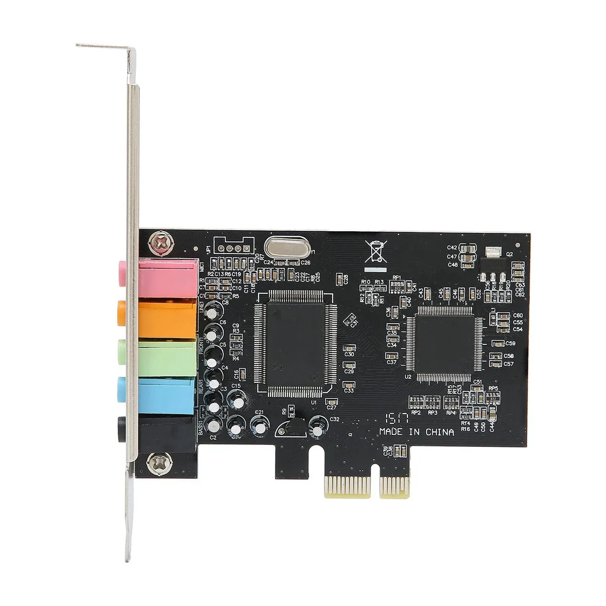  ASHATA eboxer-1yh56xfrb9p552 5.1 PCIe Sound Card Low Bracket — Produktfoto