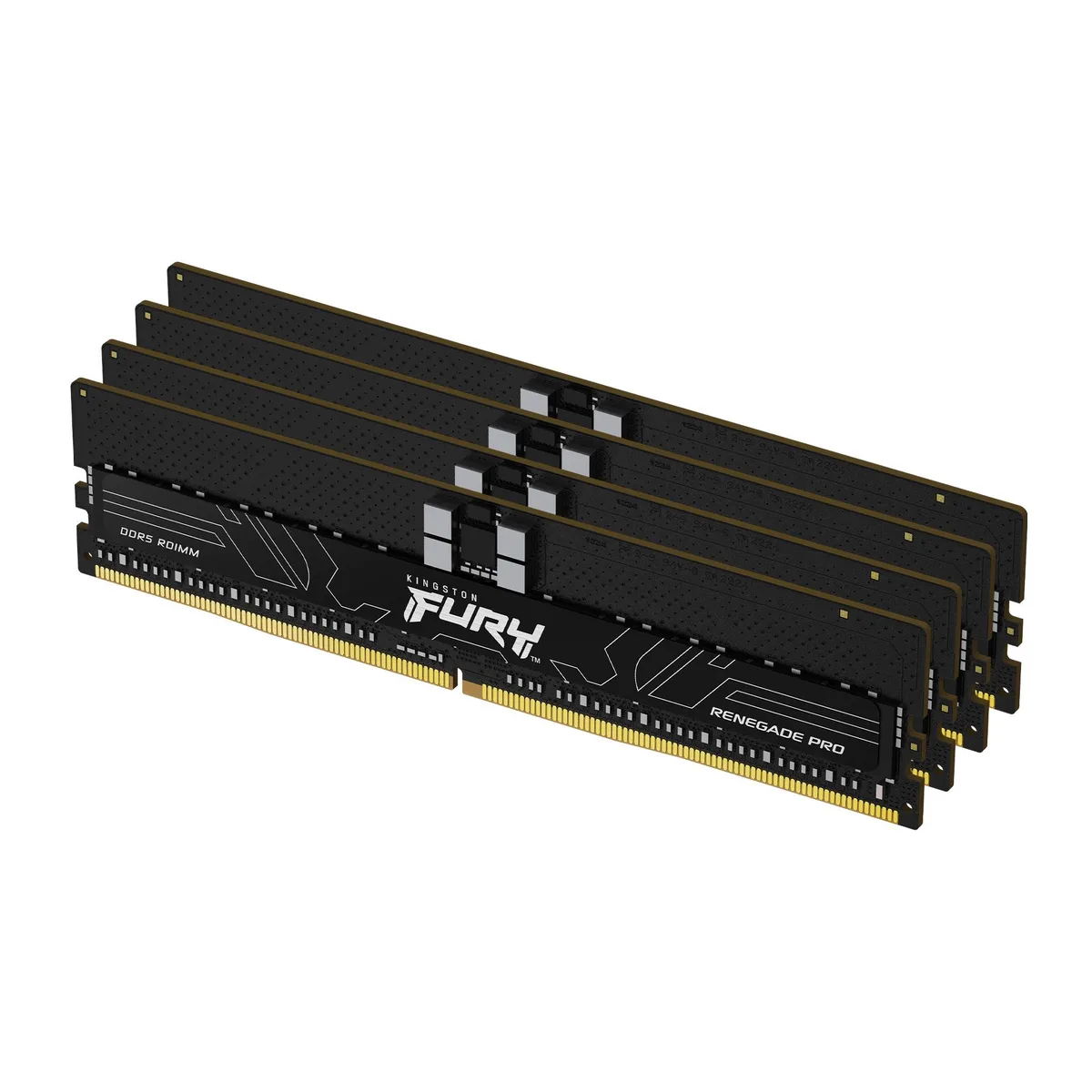 Kingston Technology Corp. Kingston Technology Corp. 128GB DDR5 5600 CL28 ECC 4x32GB Fury Renegade Pro RDIMM desktop RAM — снимка на продукта