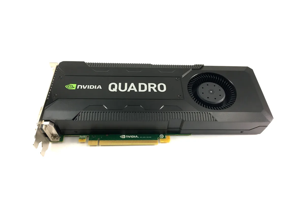 NVIDIA NVIDIA Quadro K5000 4GB GDDR5 256-bit workstation graphics card — Produktfoto