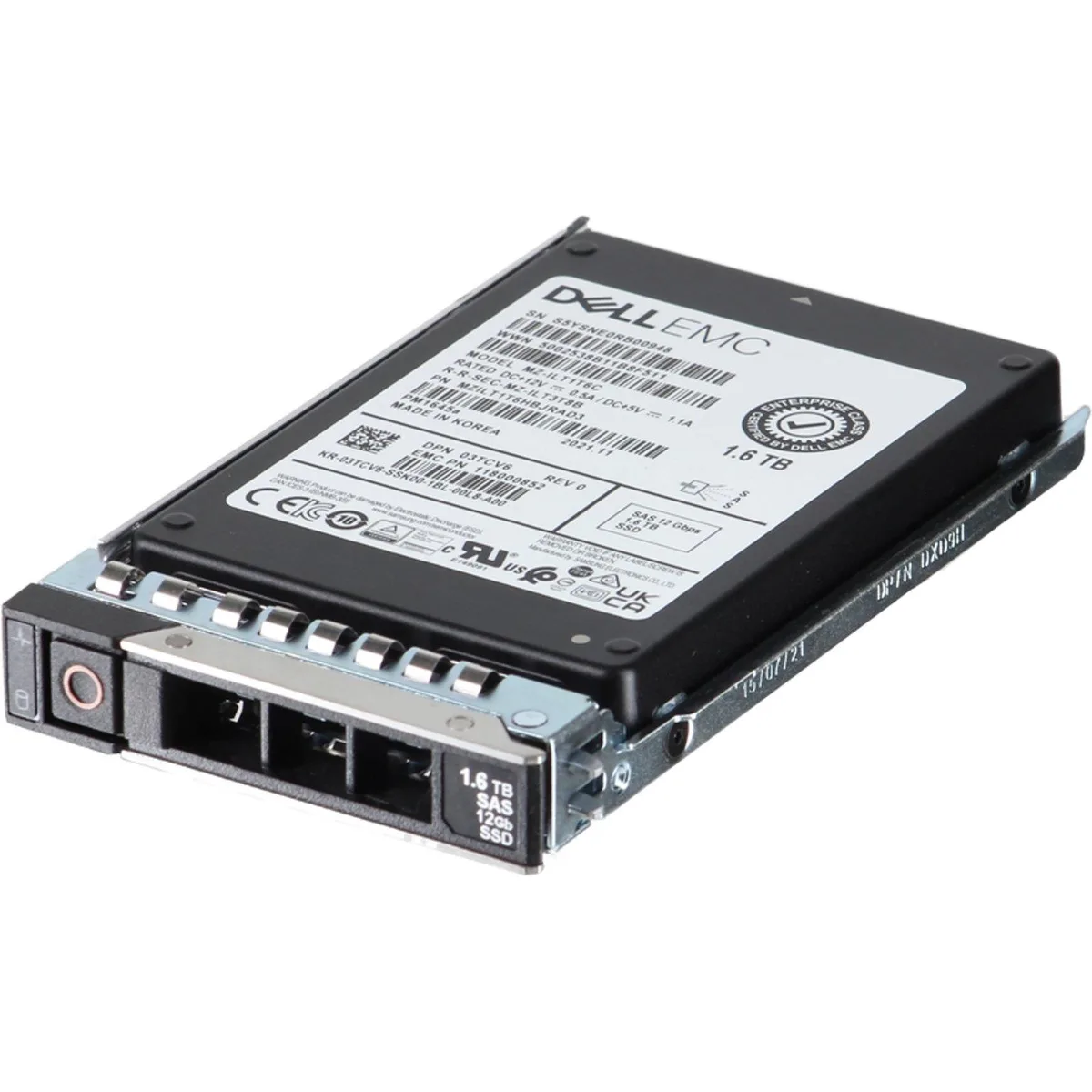 DELL DELL 3TCV6 1.6TB 12Gbps SAS 2.5 enterprise SSD — productfoto