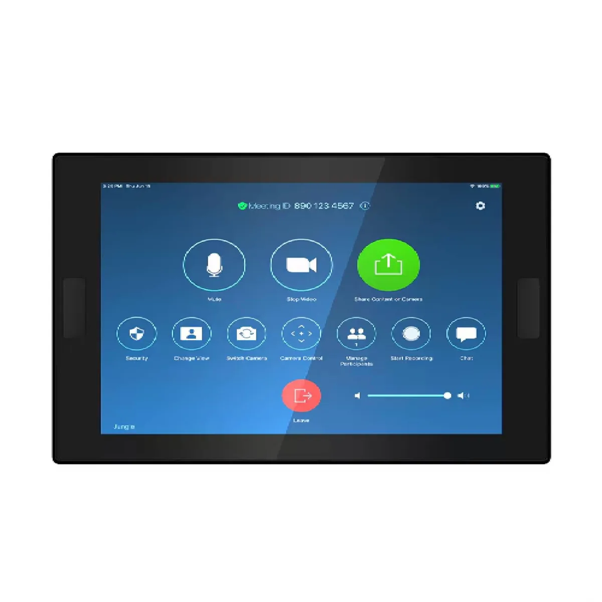 Lenovo ThinkSmart Core kit with 10.1 inch IP controller, silver finish