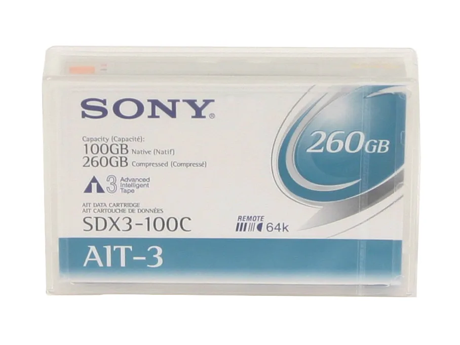 Sony Sony SDX3-100C AIT3 100/260GB backup media — tuotekuva