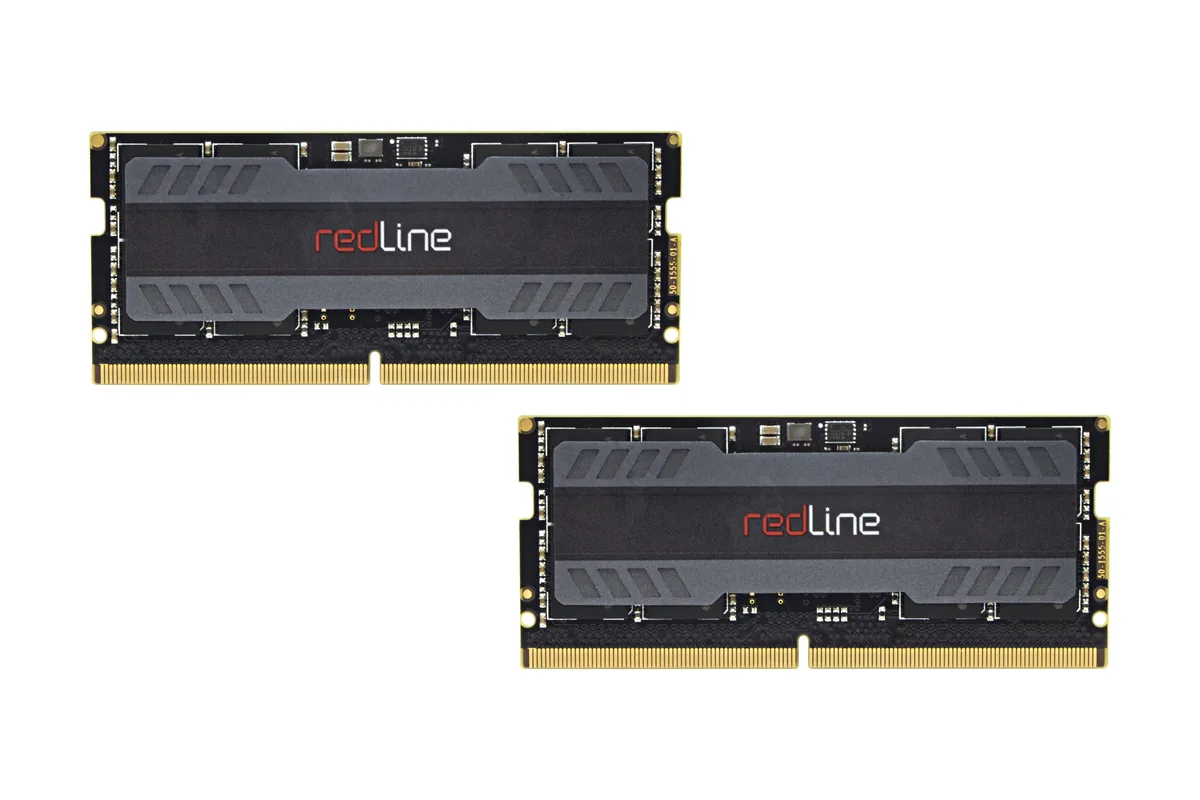 Mushkin Enhanced Mushkin Enhanced Redline 96GB (2 x 48GB) DDR5 4800 CL40 SODIMM laptop RAM MRA5S480FGGD48GX2 — photo du produit