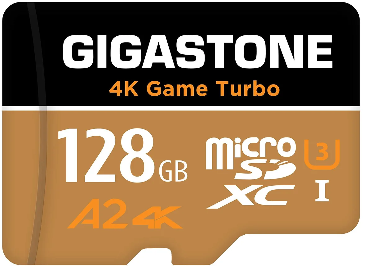 Gigastone Corporation Gigastone Corporation 128GB MicroSDXC Game Turbo memory card — Produktfoto