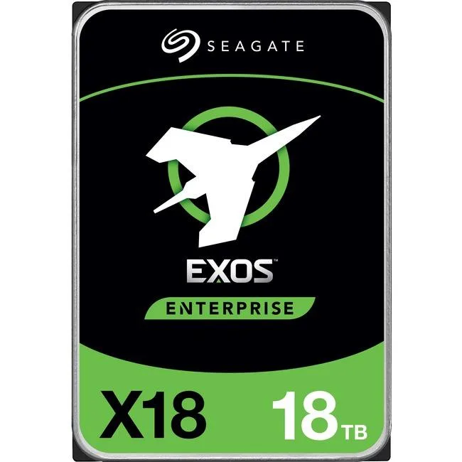 Seagate Seagate Exos X18 ST18000NM004JProduct 18 TB SAS 12Gb/s 3.5" internal hard drive — 商品写真