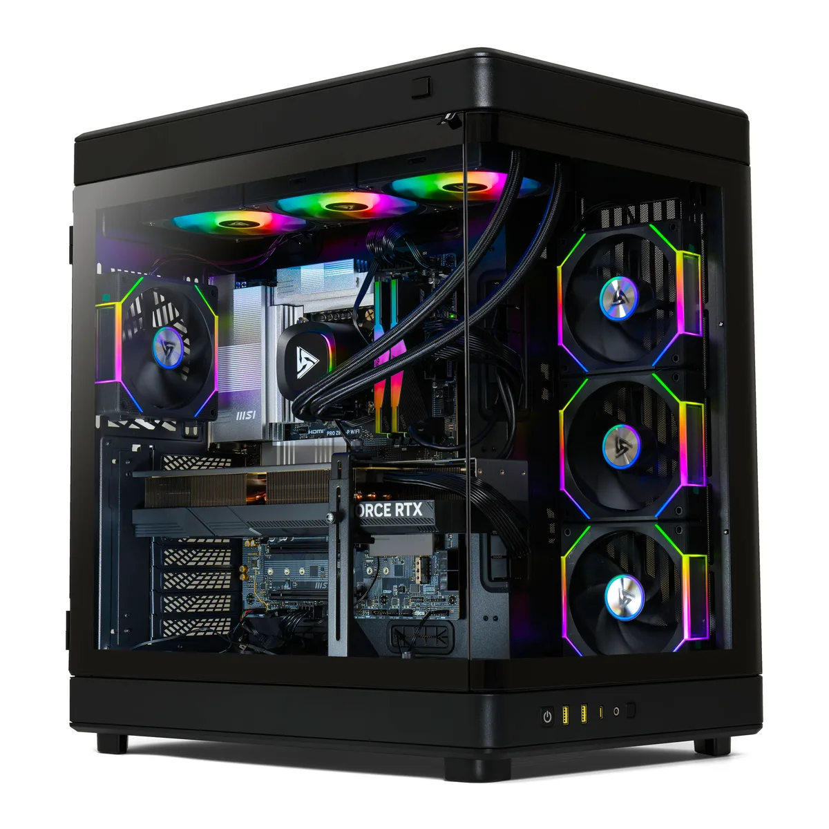 STORMCRAFT STORMCRAFT WI780XDCC-580N1 gaming PC Ryzen 7 7800X3D RTX 5080 32GB DDR5 2TB — product photo
