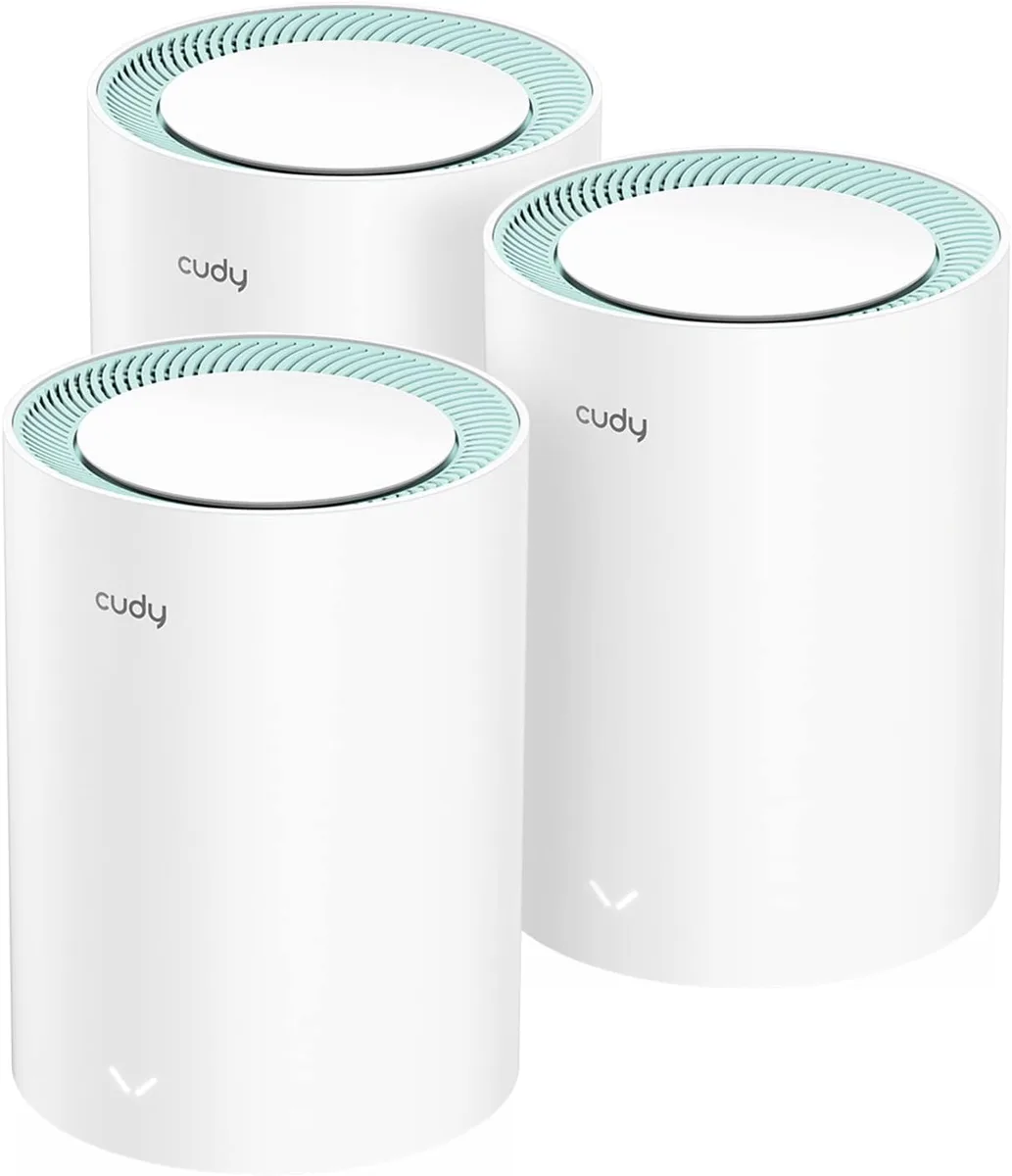 Cudy Cudy M1300 (3-PACK) wireless router AC1200 dual-band Wi-Fi 5 — product photo