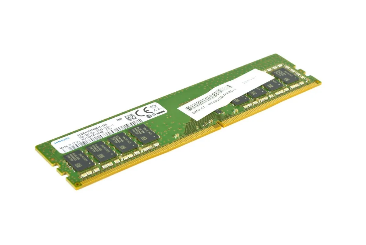 SAMSUNG SAMSUNG 8GB DDR4 1Rx8 PC4-2666V-UA2-11 M378A1K43CB2-CTD DIMM desktop RAM — product photo
