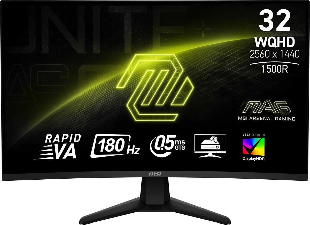 MSI MSI 9S6-3DC91M-004 MAG 32CQ6F 32" 180Hz gaming monitor — product photo