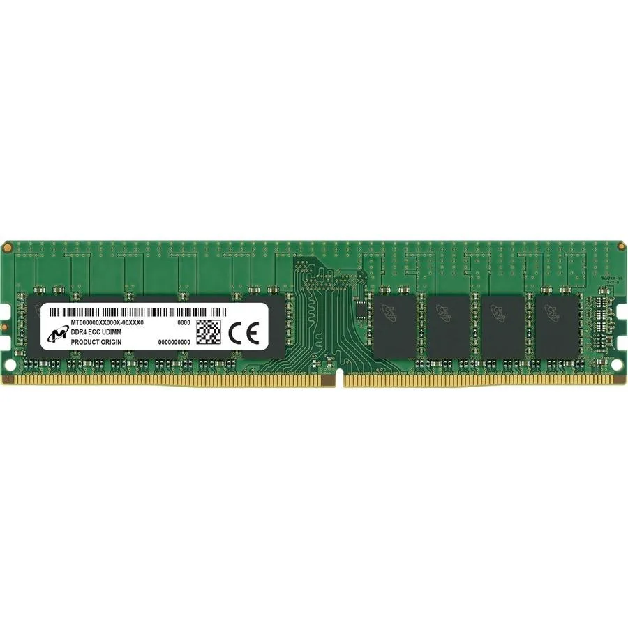 Micron Micron MTA9ASF2G72AZ-3G2F1R 16GB DDR4 ECC UDIMM 3200 CL22 server RAM — 제품 사진