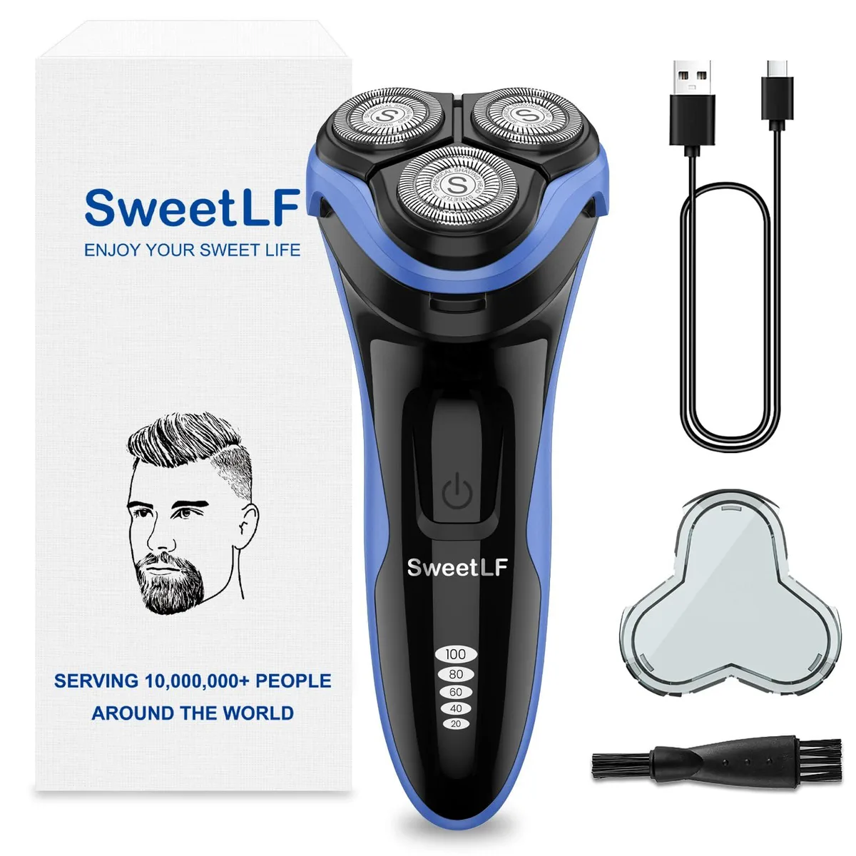  SweetLF SWS7105 rotary shaver for men — product photo