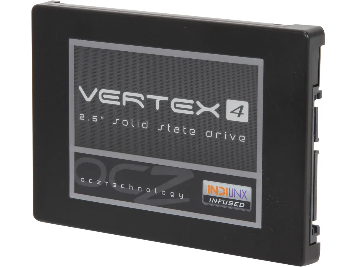 Refurbished 2.5 inch 512GB SATA internal SSD in black metal casing