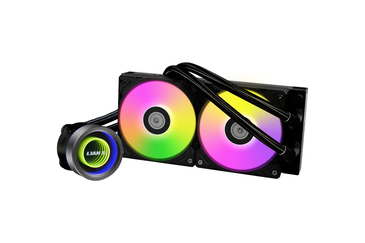 Lian Li Lian Li GA2T24B Galahad II Trinity 240 liquid cooler — product photo