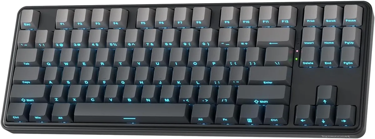 Redragon K707 HE TKL gaming keyboard with 87 gradient PBT keycaps and detachable cable