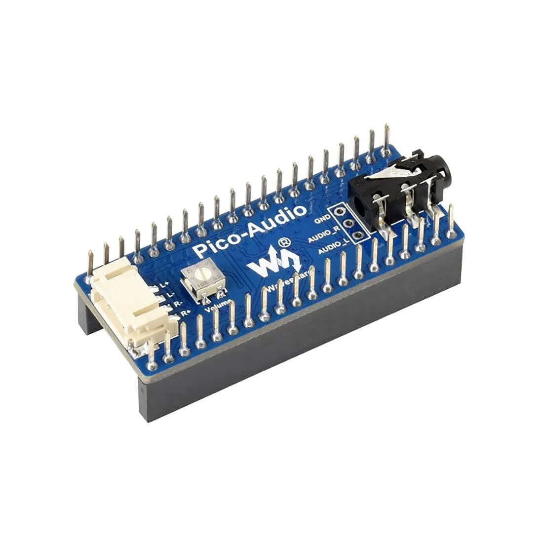 LORDWORLD LORDWORLD Audio Expansion Module for Raspberry Pi Pico 3.5 mm jack 384000 Hz sampling — ürün fotoğrafı