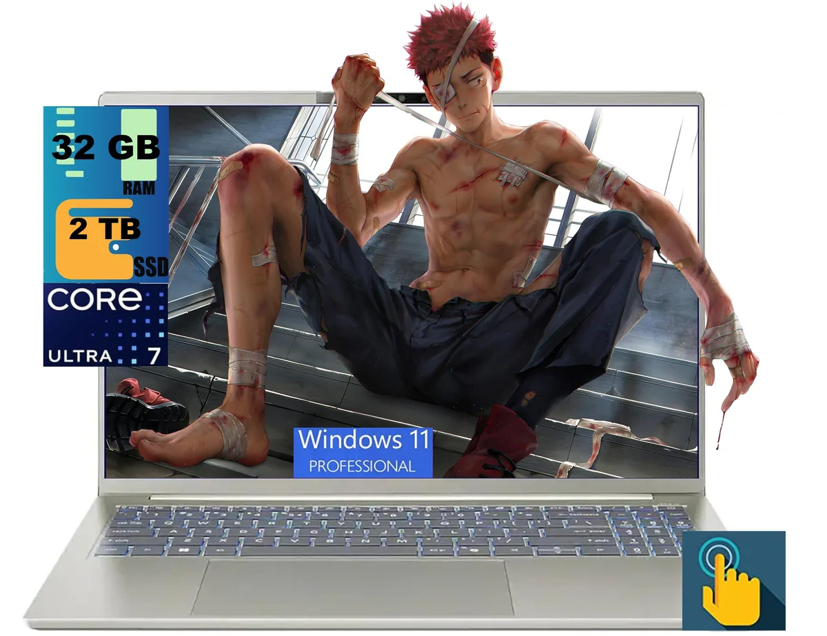 Silver Acer Swift 16 AI laptop, 16 inch non-touch display, slim profile