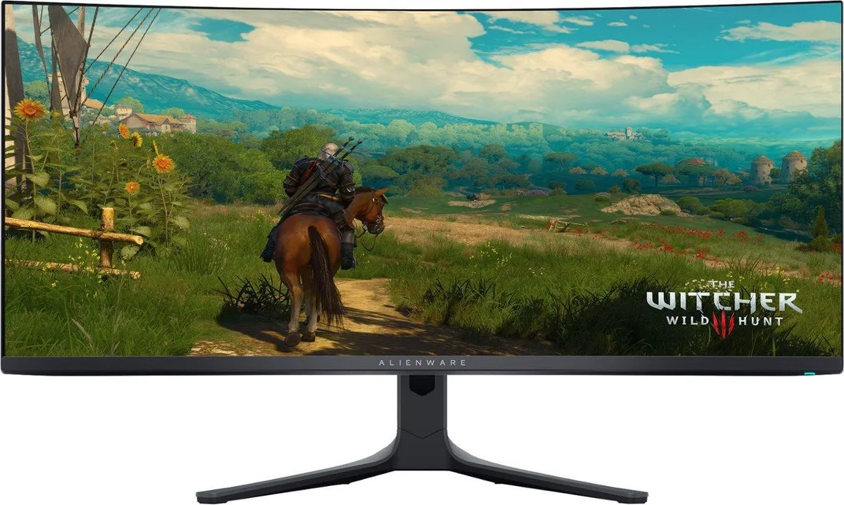 DELL DELL AW3423DWF 34" QD-OLED Curved Gaming Monitor 165Hz — Produktfoto
