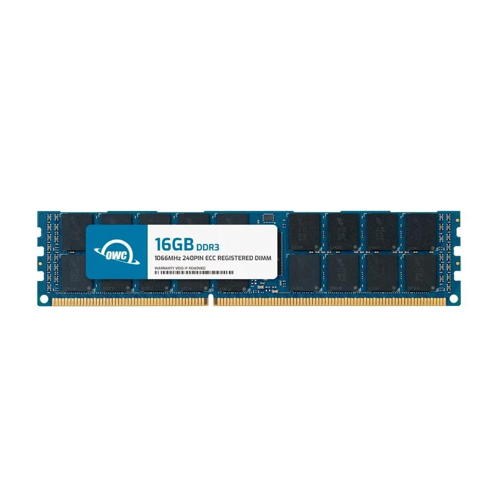 OWC OWC 16GB DDR3 1066 PC3-8500 CL7 2Rx4 240-pin 1.5V ECC Registered RDIMM server RAM — photo du produit