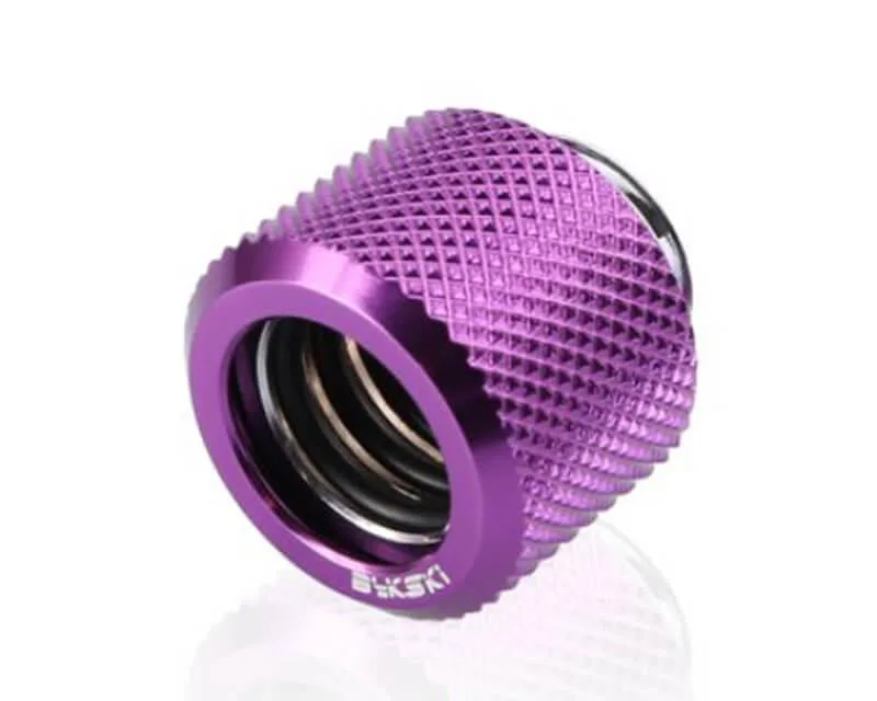 Bykski Bykski B-HTJ-L12 12mm OD Rigid Fitting Purple — product photo