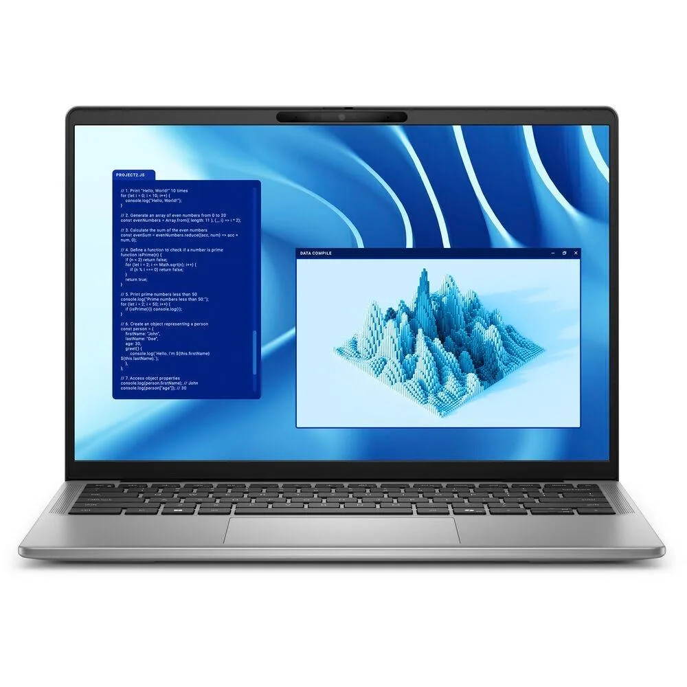 Aluminium Titan Grey 14-inch touchscreen laptop, closed lid view
