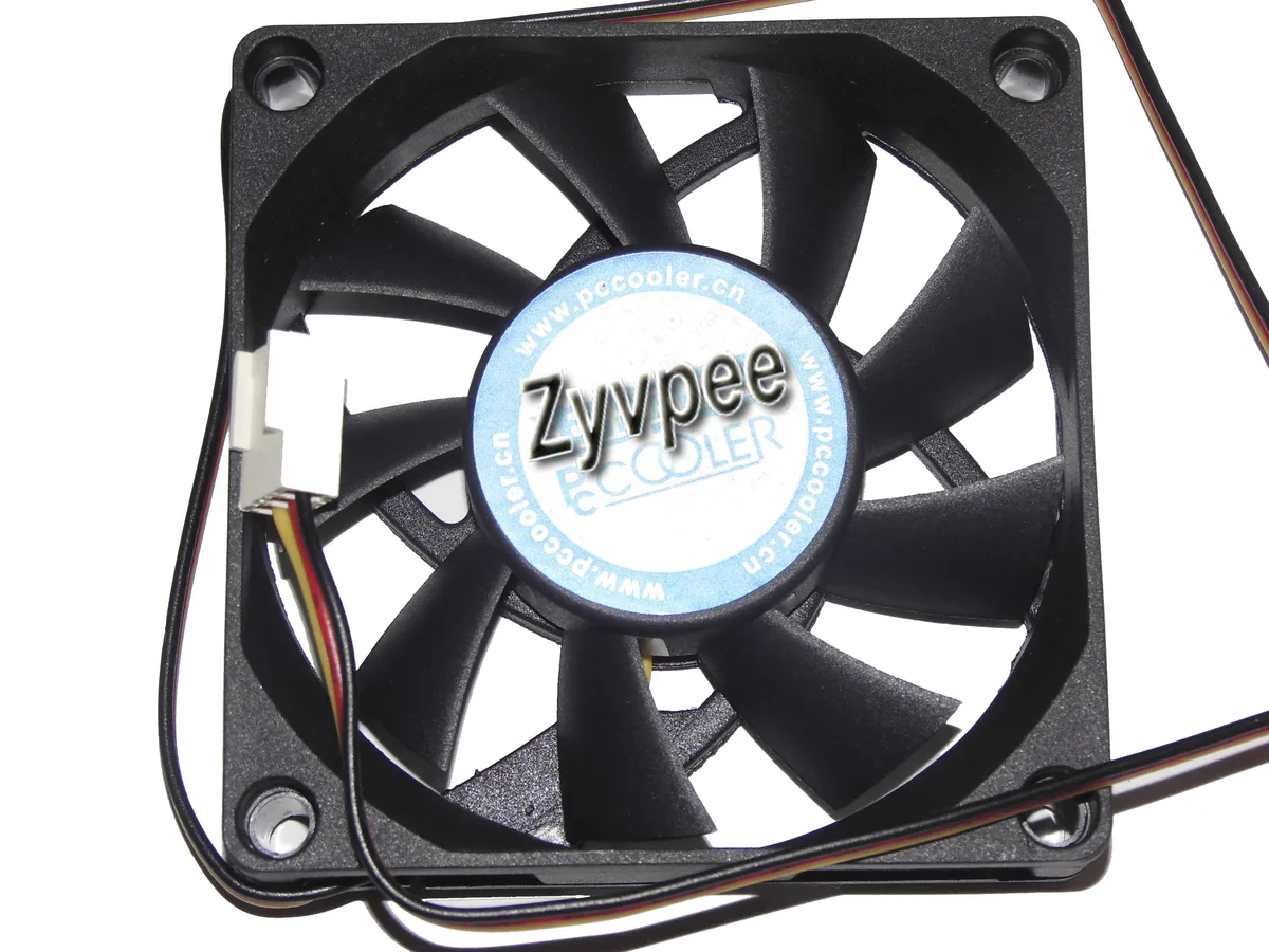 Zyvpee Zyvpee F72 70×70×15mm 3-pin 12V 0.26A 2500RPM 24dBA 22CFM case fan — صورة المنتج
