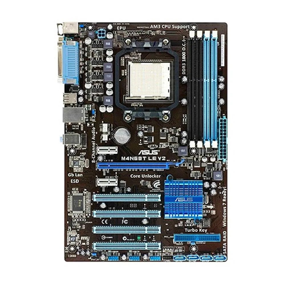 ASUS ASUS M4N68T LE V2 Socket AM3 DDR3 16GB ATX AMD motherboard — zdjęcie produktu