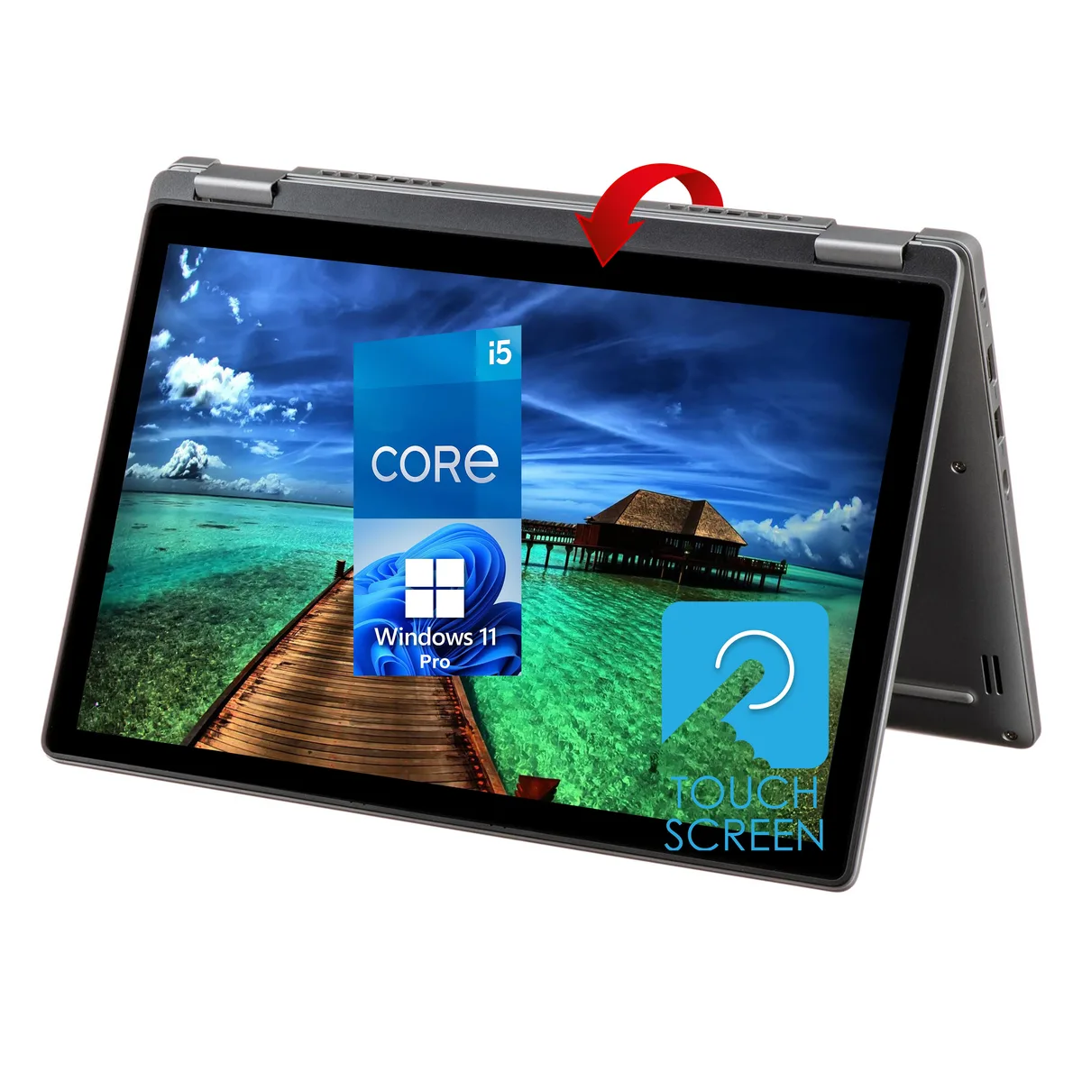 DELL DELL Latitude 3310 2-in-1 laptop 13.3" Touch i5-8365U 16GB 1TB NVMe — 제품 사진