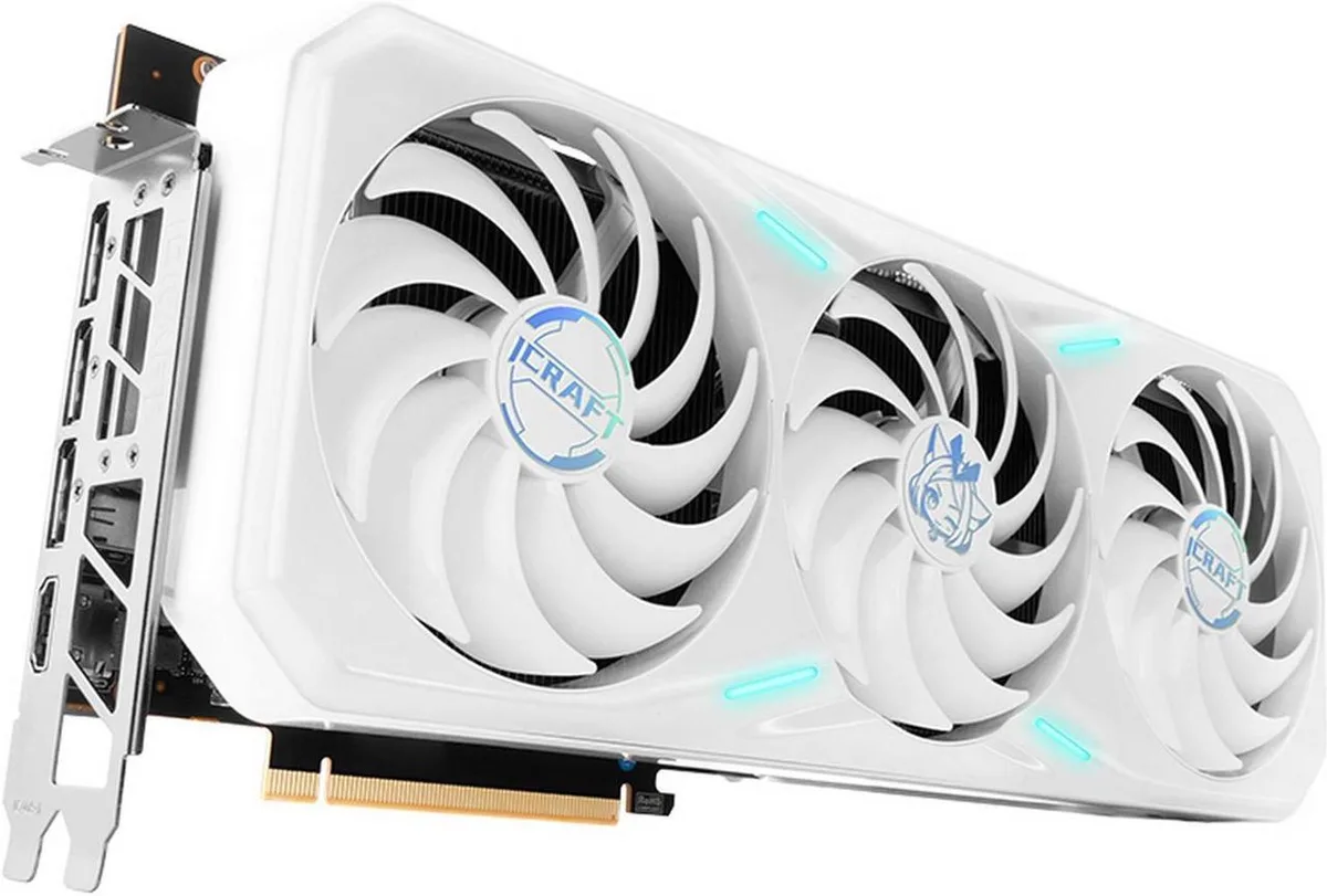 MAXSUN MAXSUN GeForce RTX 4070 Super iCraft Limited Edition OC 12GB GDDR6X graphics card — photo du produit