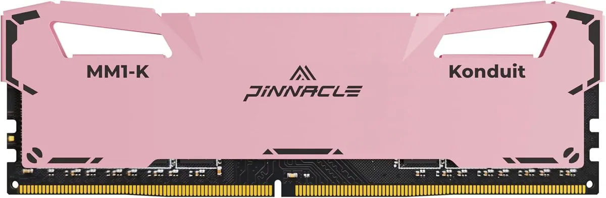 Pink aluminium heat-spreader DDR4 module 16GB 3200MHz