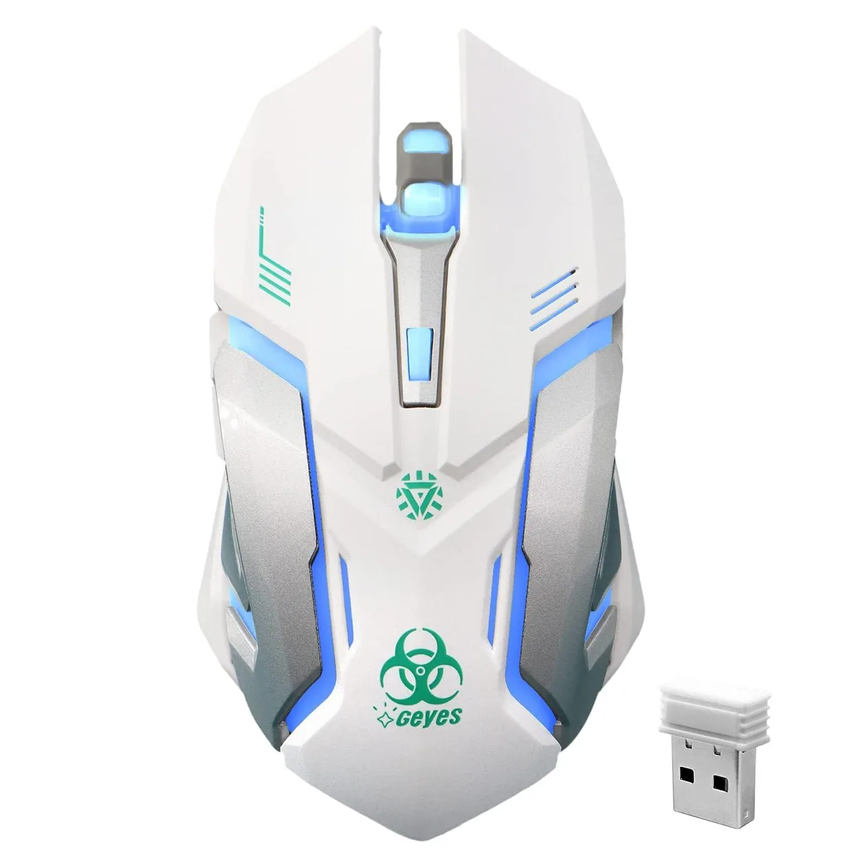 ASUS C9 VEGCOO Gaming Mouse 2.4GHz Bluetooth 16 Buttons 1200 1600 2400 DPI 85h 400mAh Black — zdjęcie produktu
