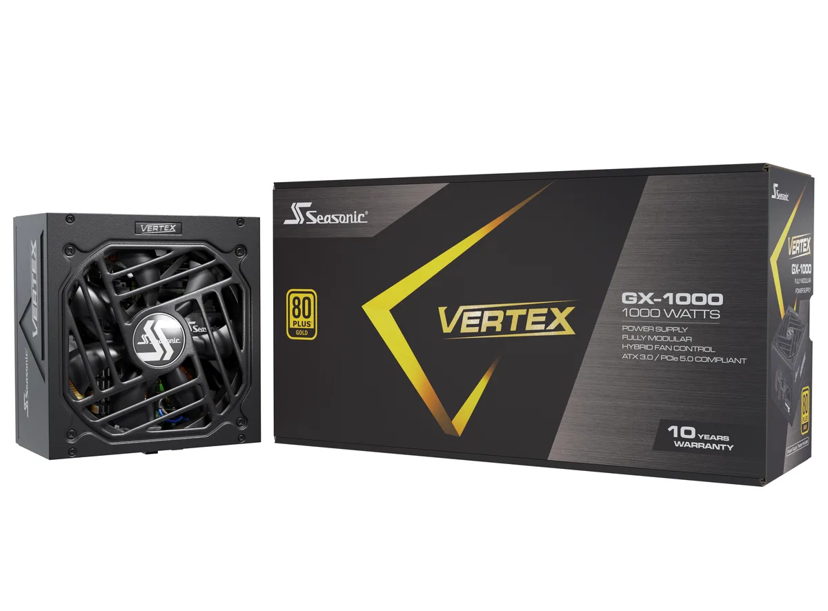 Seasonic Seasonic VERTEX1000G 1000W ATX 3.0 power supply — product photo