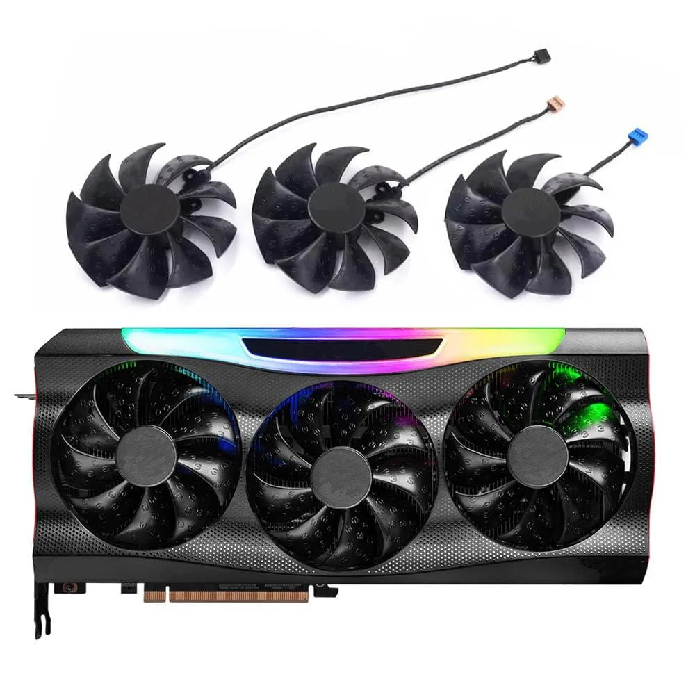 Vszerda Vszerda PLD09220S12H 87x87x22mm vga cooling fan for RTX 3070 3080 3090 FTW3 Ultra — fotografia produsului